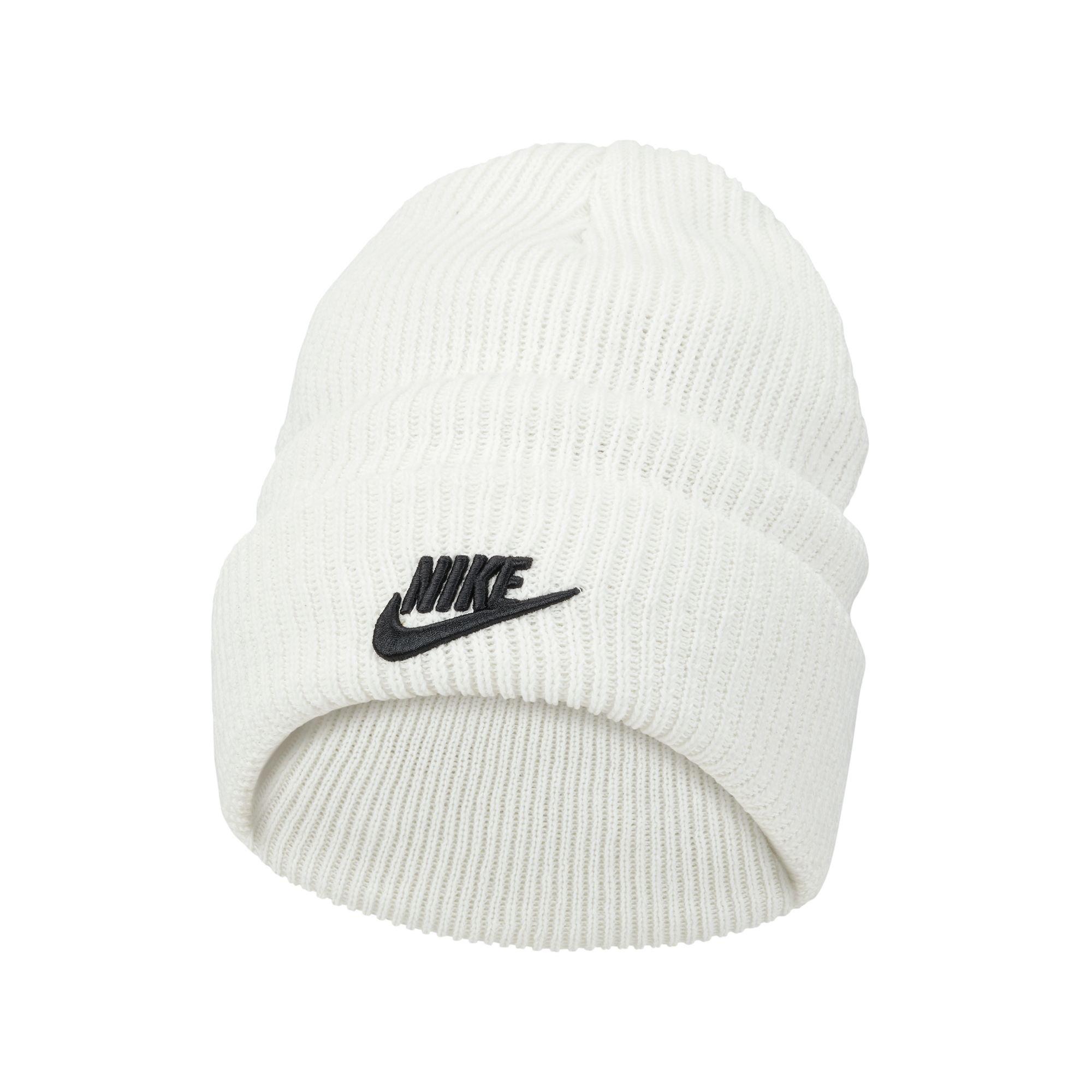 White shop nike beanie